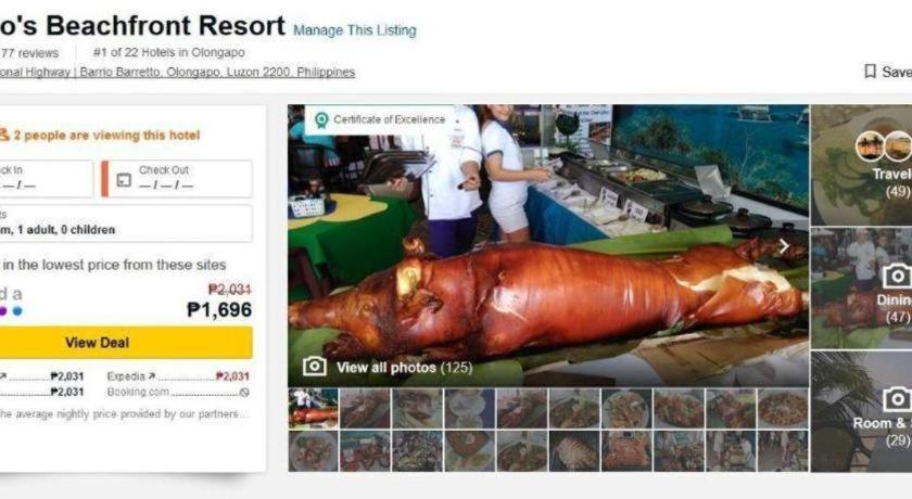 Mango'S Beachfront Resort Olongapo Ngoại thất bức ảnh